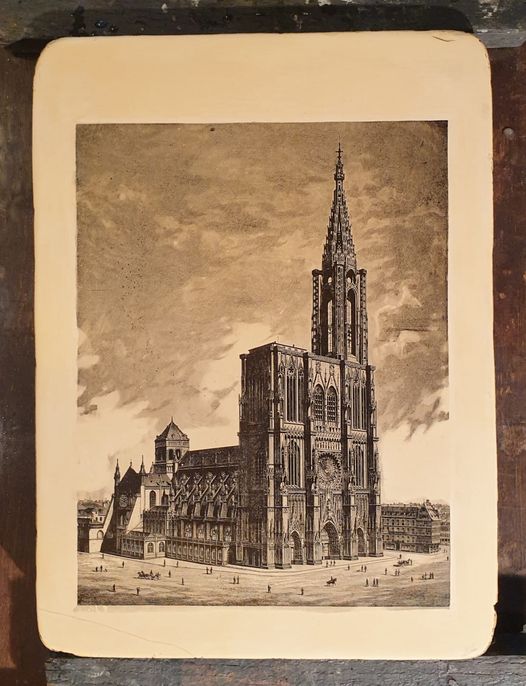 vue de la pierre Lithographique